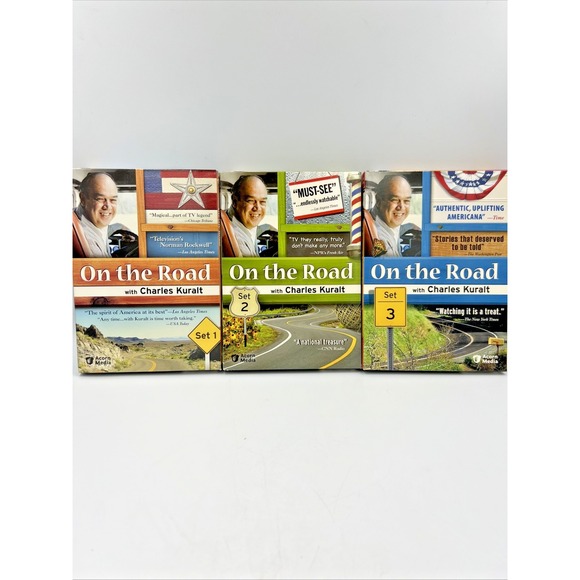 On the Road with Charles Kuralt DVD Sets 1–3 Complete Collection Acorn Media